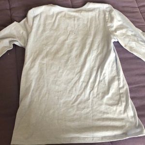 Blue long sleeve shirt